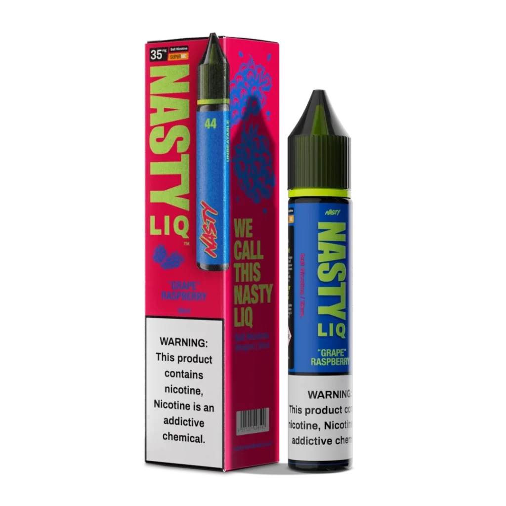 Grape Raspberry سالت انگور تمشک یخ نستی NASTY LIQ GRAPE RASPBERRY | فروشگاه اینترنتی ...